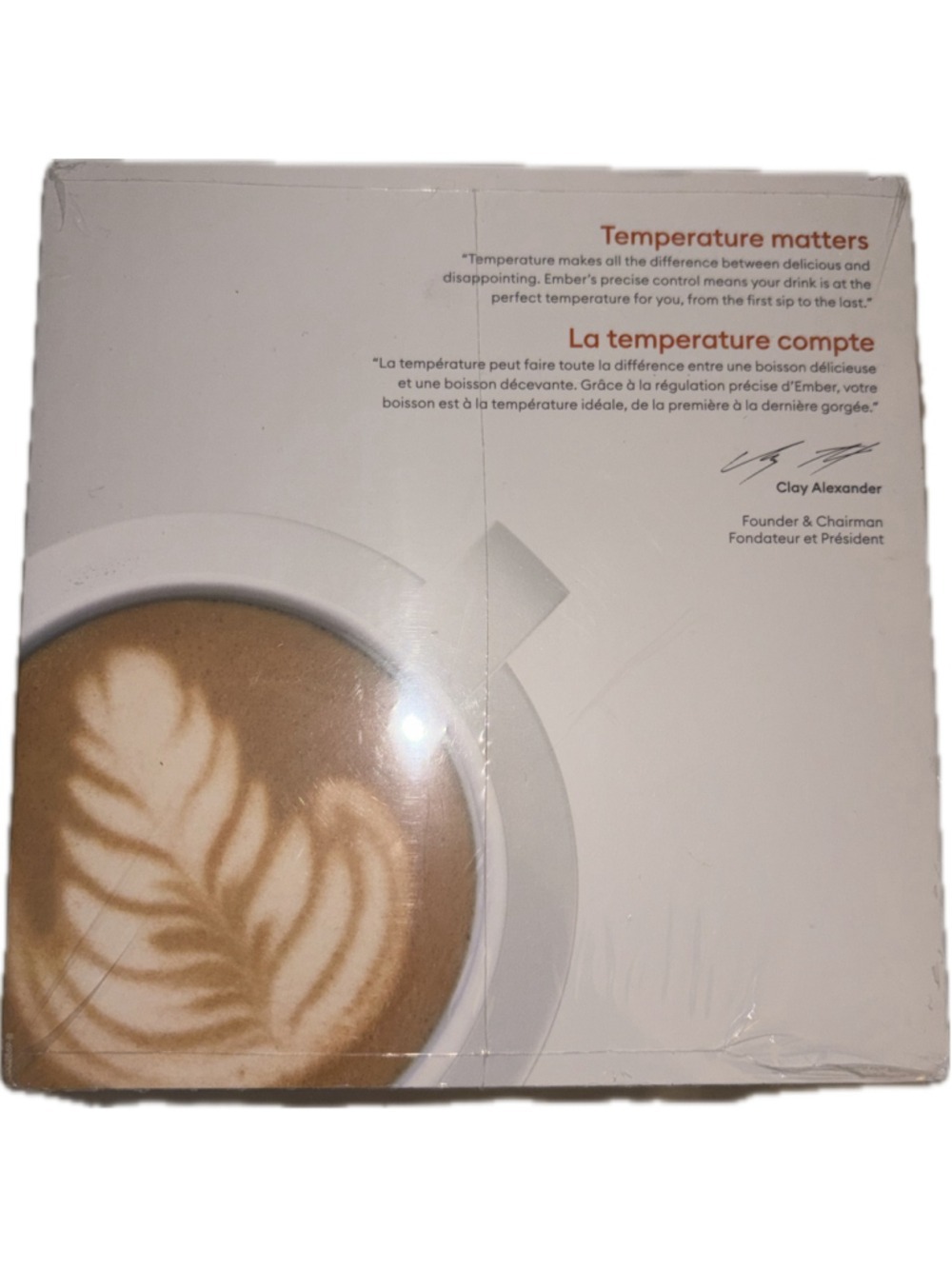 NEW Sealed Ember 2 Temperature Control Mug, 14 oz, White with Handle - Picture 4 of 11